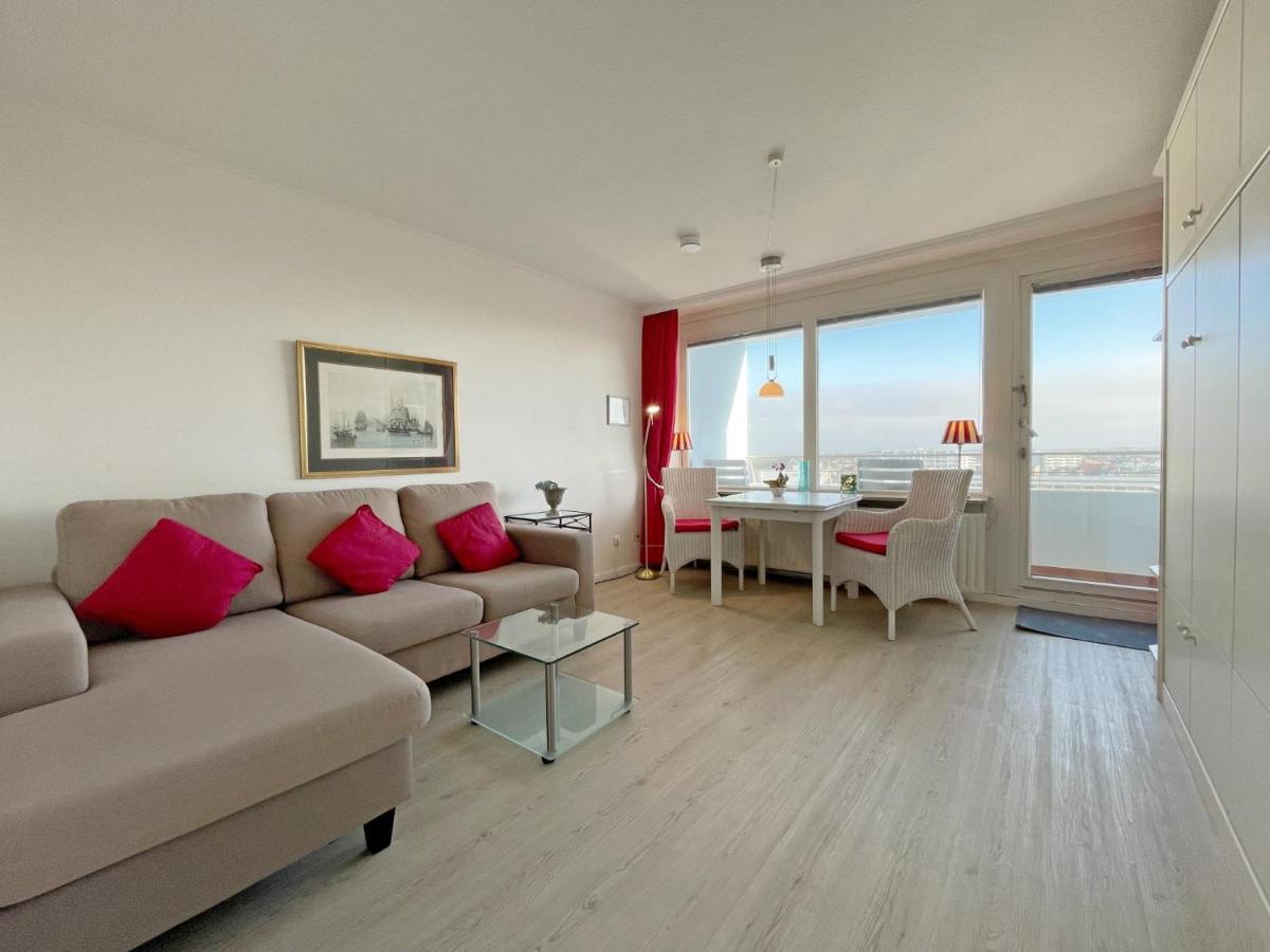 Haus Metropol App 145 Direkt Am Strand 2 Mit Balkon Cityblick Westerland Bagian luar foto