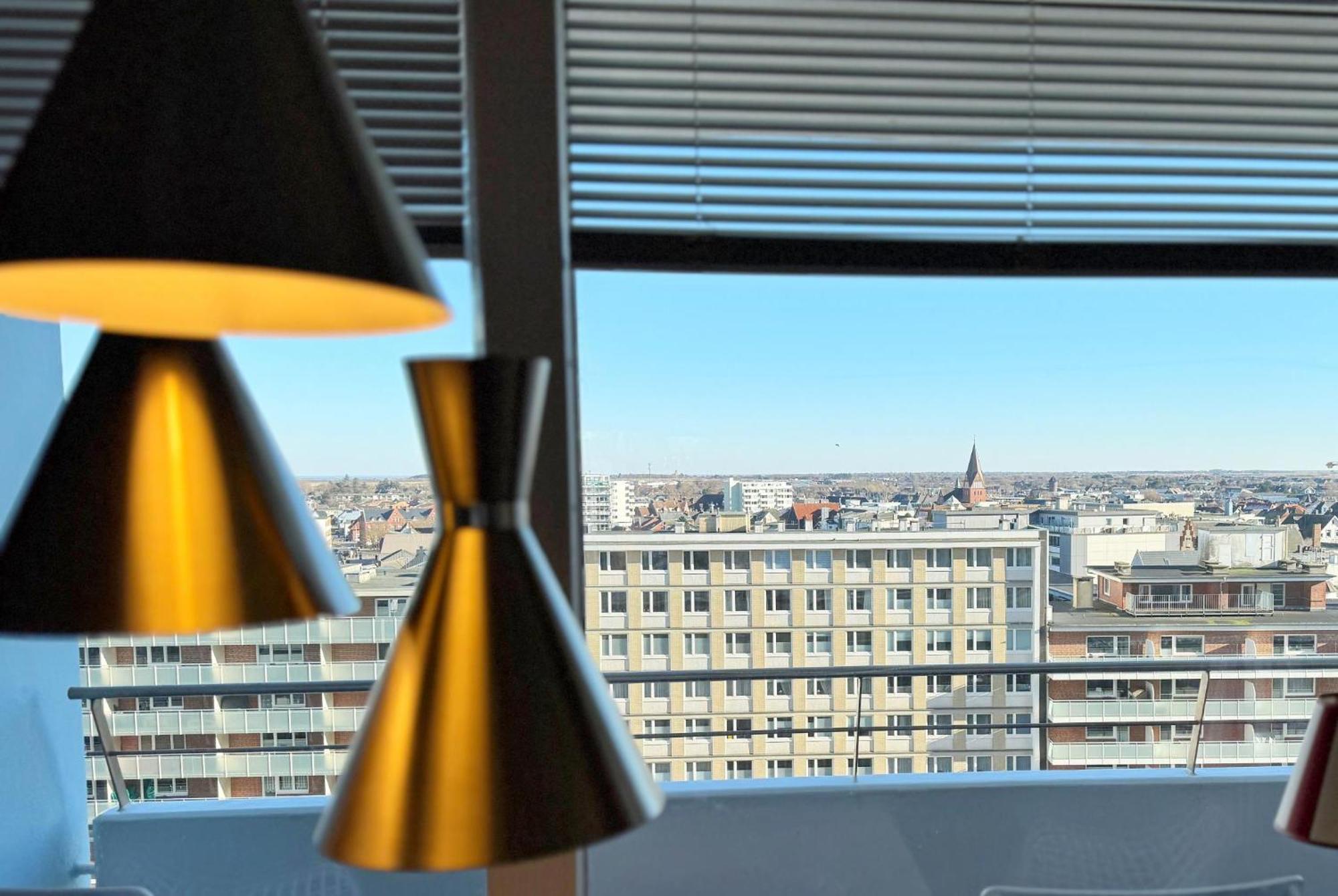 Haus Metropol App 145 Direkt Am Strand 2 Mit Balkon Cityblick Westerland Bagian luar foto
