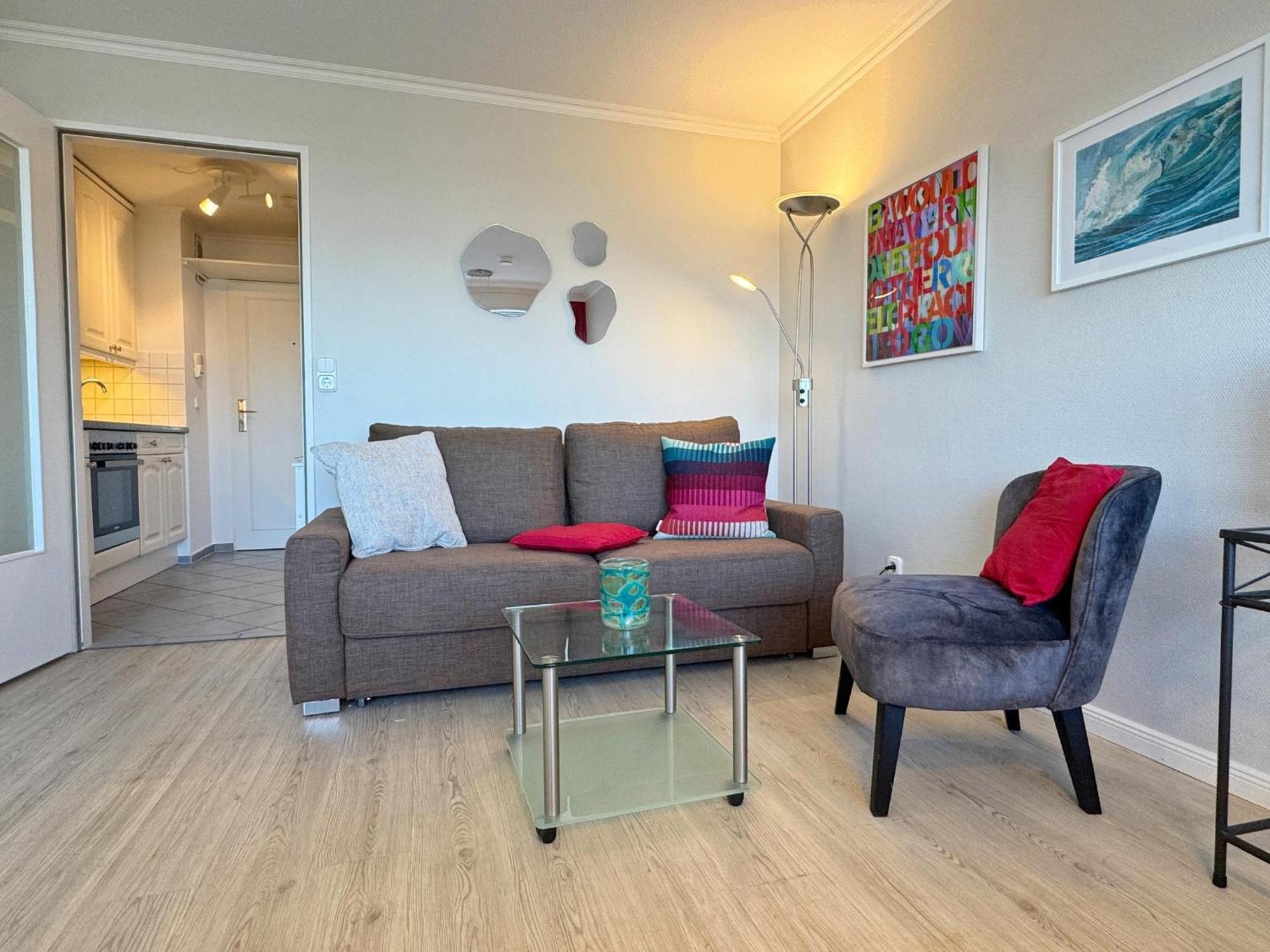 Haus Metropol App 145 Direkt Am Strand 2 Mit Balkon Cityblick Westerland Bagian luar foto