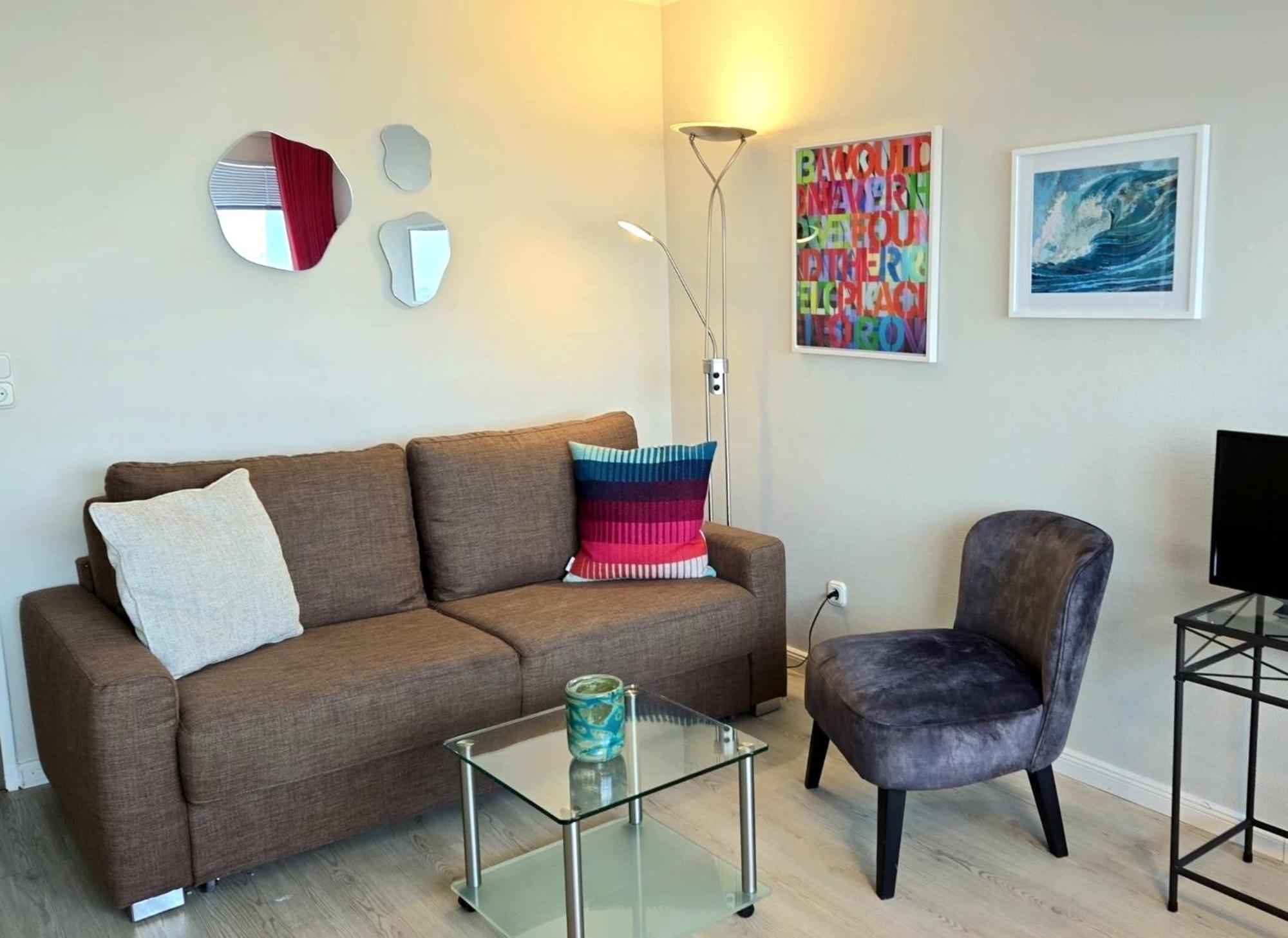 Haus Metropol App 145 Direkt Am Strand 2 Mit Balkon Cityblick Westerland Bagian luar foto